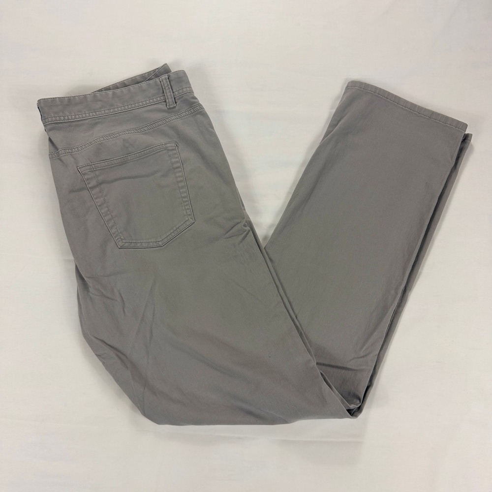 Stitch Golf Gray‎ Stretch Pants 38x34 Tailored Fit Cotton Blend Chinos